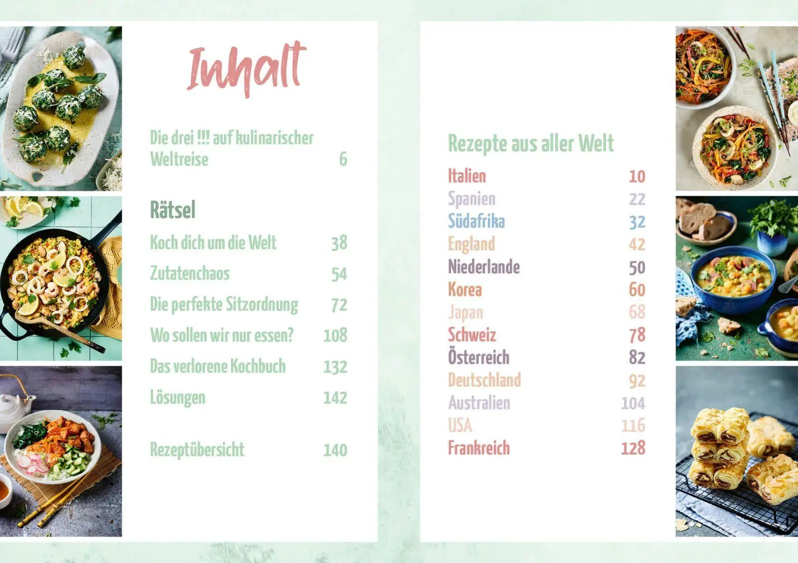Bild: 9783742302311 | Die drei !!! Koch dich um die Welt | Sabrina Sue Daniels | Buch | 2026