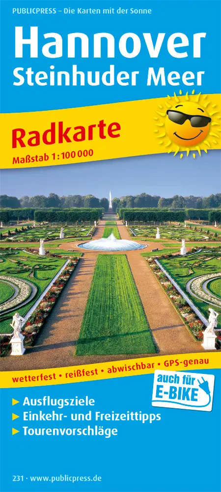 Cover: 9783899202311 | Radkarte Hannover - Steinhuder Meer 1 : 100 000 | (Land-)Karte | 2010