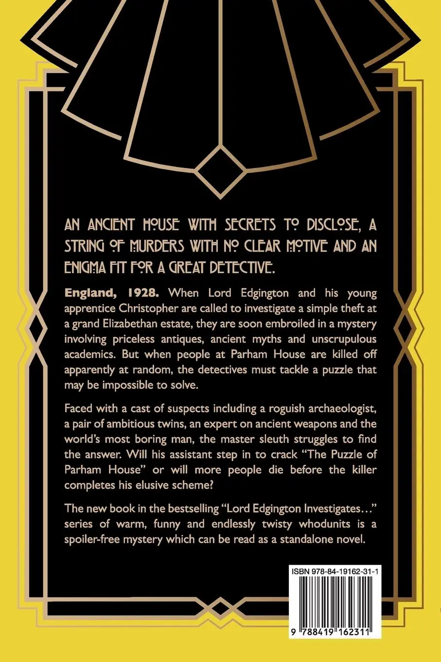 Rückseite: 9788419162311 | The Puzzle of Parham House | Benedict Brown | Taschenbuch | Englisch
