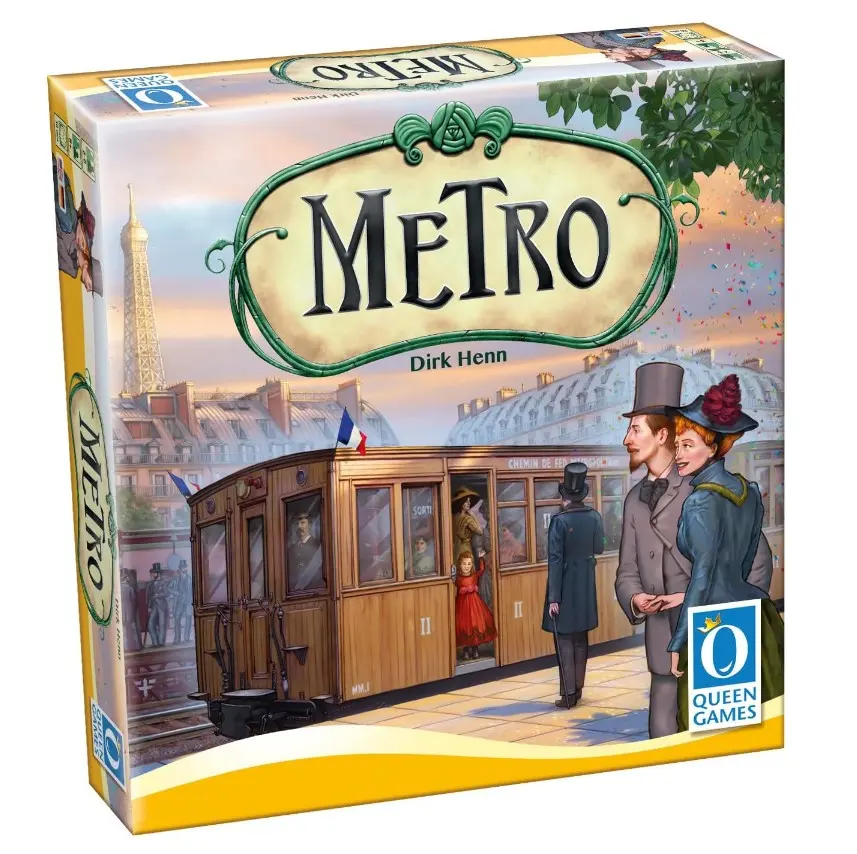 Cover: 4010350102411 | Metro | Spiel | Deutsch | 2026 | Queen Games GmbH | EAN 4010350102411