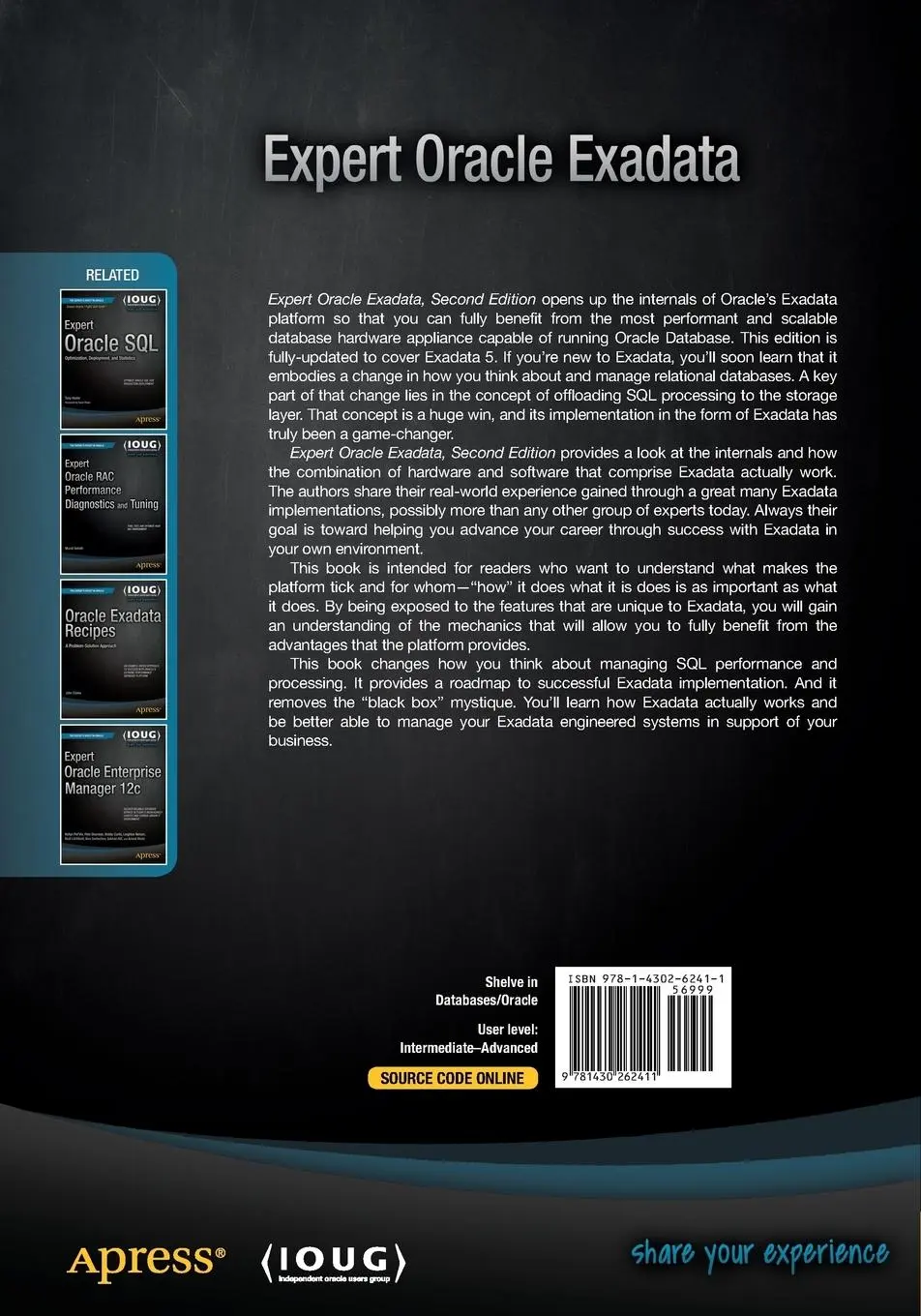 Rückseite: 9781430262411 | Expert Oracle Exadata | Martin Bach (u. a.) | Taschenbuch | xxvii