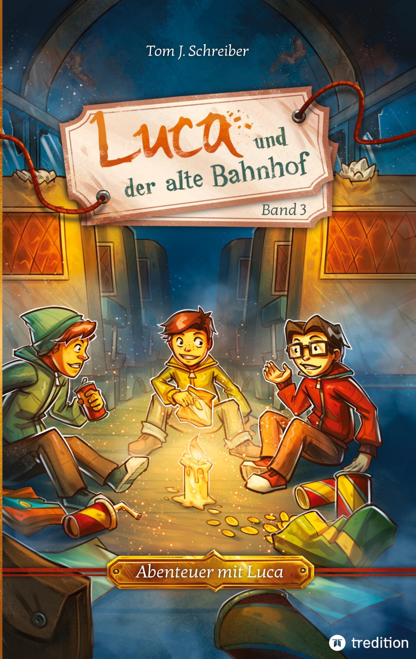 Cover: 9783347902411 | Luca und der alte Bahnhof | Luca im Kampf gegen Mobbing | Schreiber