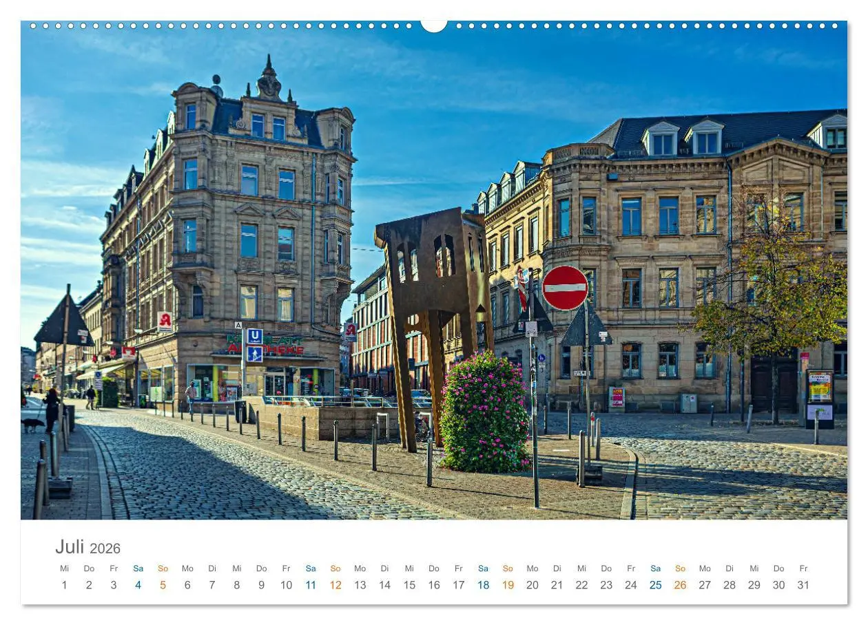 Bild: 9783457272411 | Fürth - die Denkmalstadt (Wandkalender 2026 DIN A2 quer), CALVENDO...