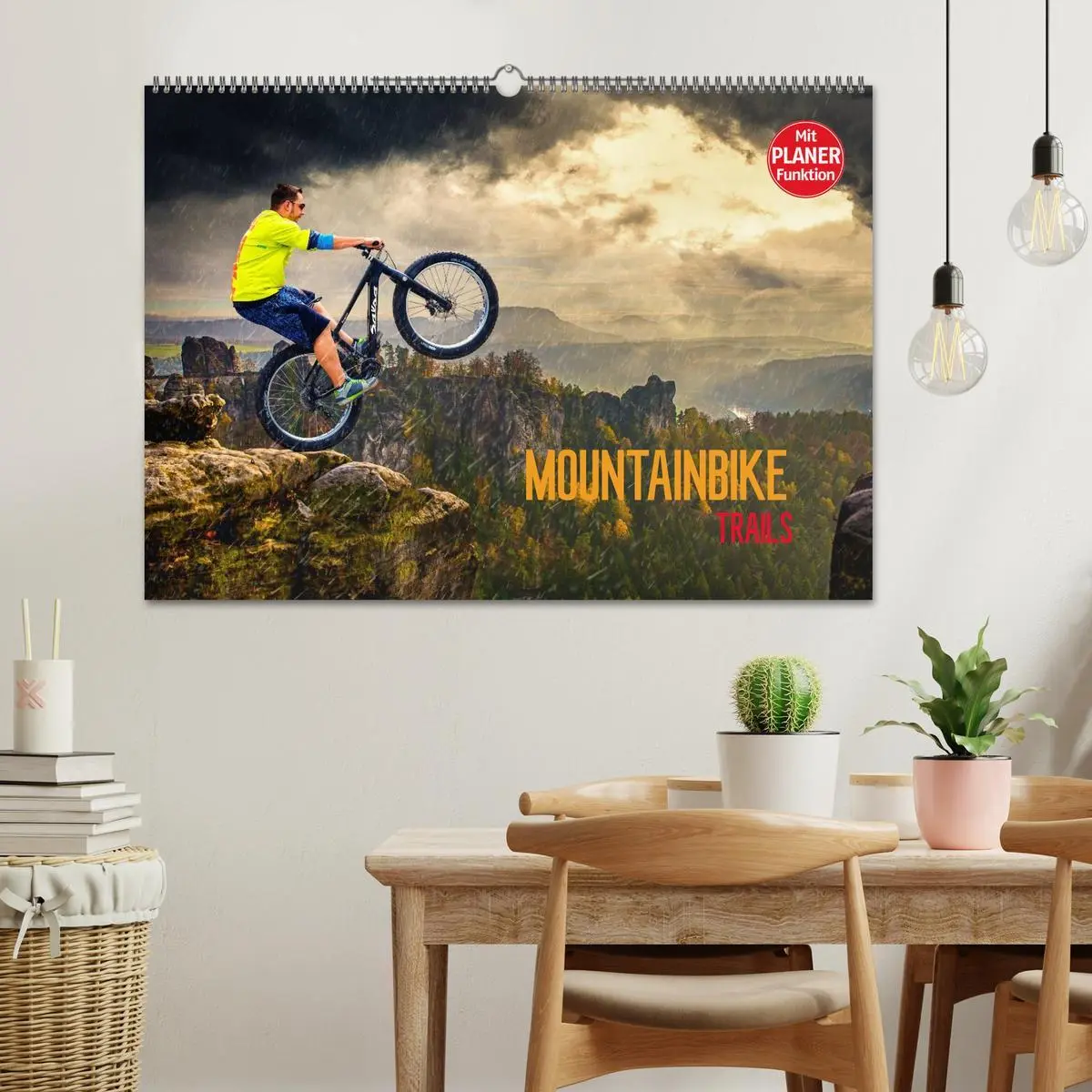 Bild: 9783457962411 | Mountainbike Trails (Wandkalender 2026 DIN A2 quer), CALVENDO...