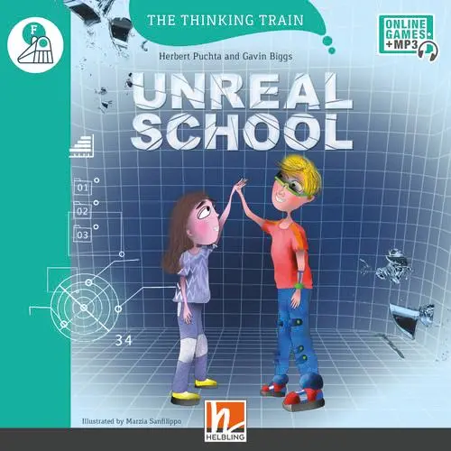 Cover: 9783990892411 | The Thinking Train, Level f / Unreal School, mit Online-Code | Buch