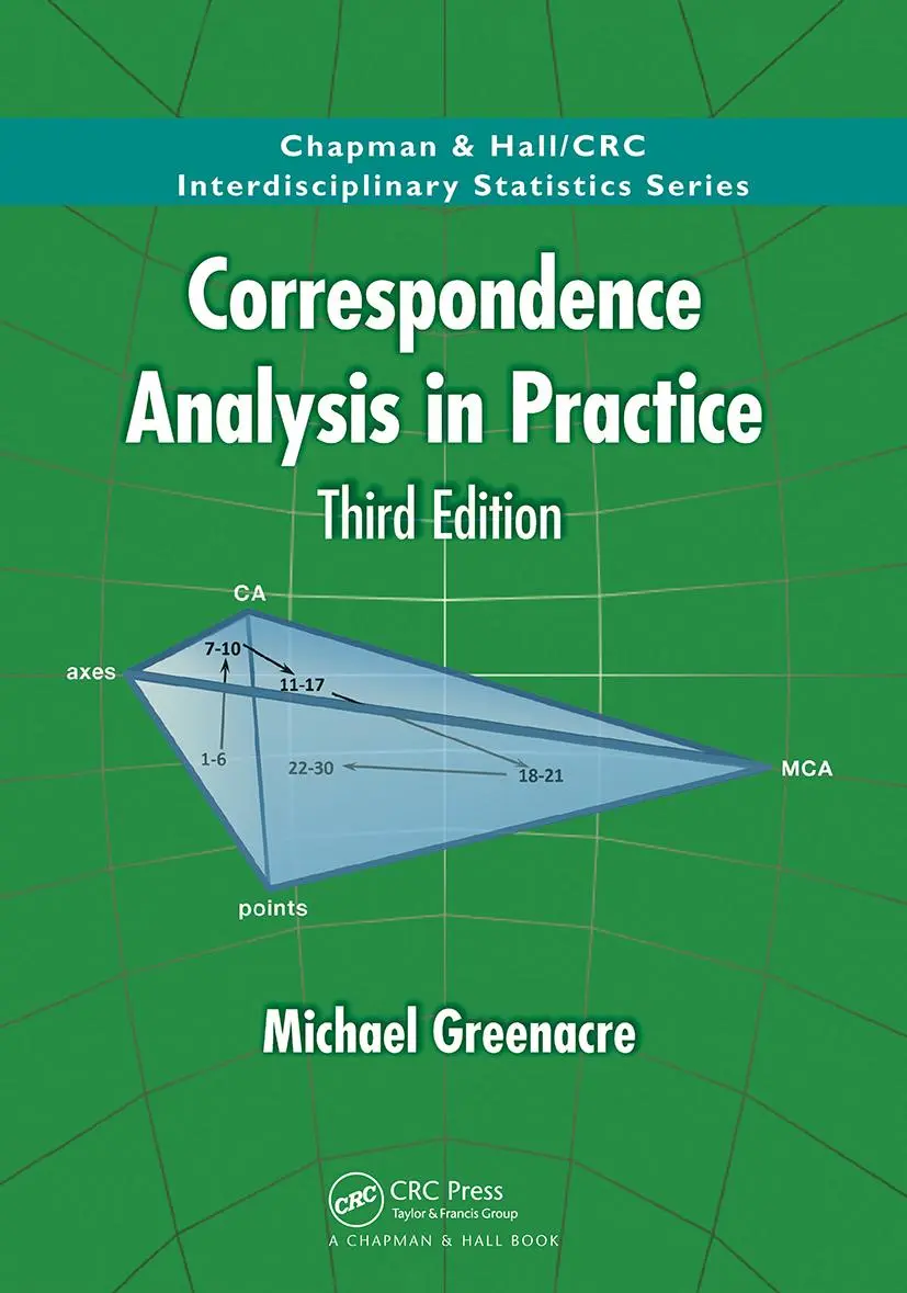 Cover: 9780367782511 | Correspondence Analysis in Practice | Michael Greenacre | Taschenbuch