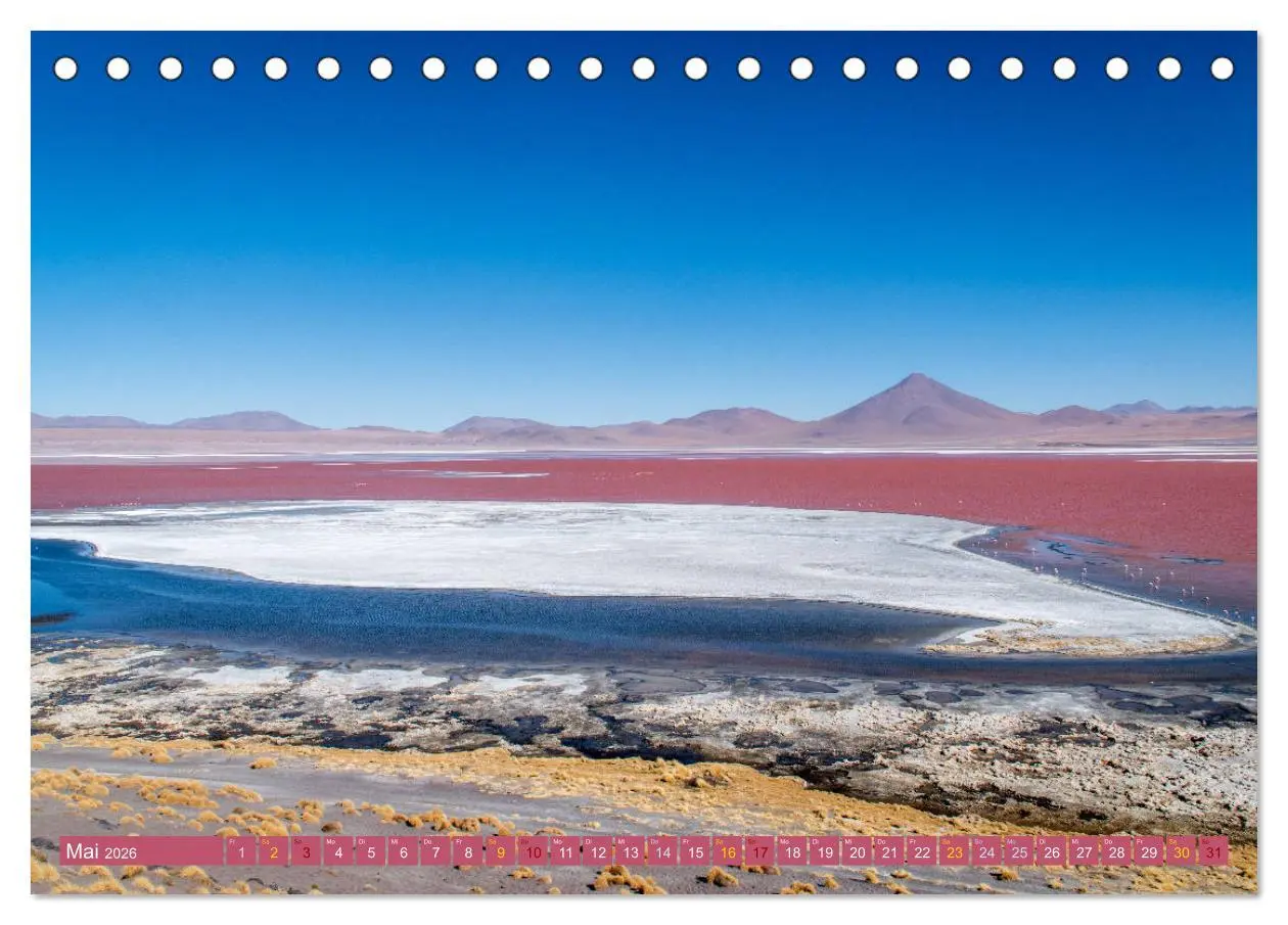 Bild: 9783457882511 | Farbenfrohes Bolivien (Tischkalender 2026 DIN A5 quer), CALVENDO...