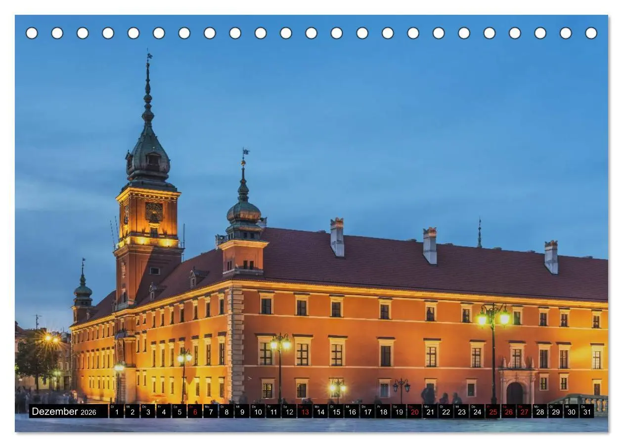 Bild: 9783516042511 | Ein Wochenende in Warschau (Tischkalender 2026 DIN A5 quer),...