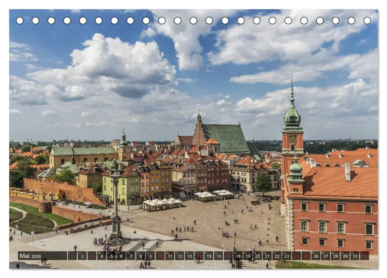 Bild: 9783516042511 | Ein Wochenende in Warschau (Tischkalender 2026 DIN A5 quer),...