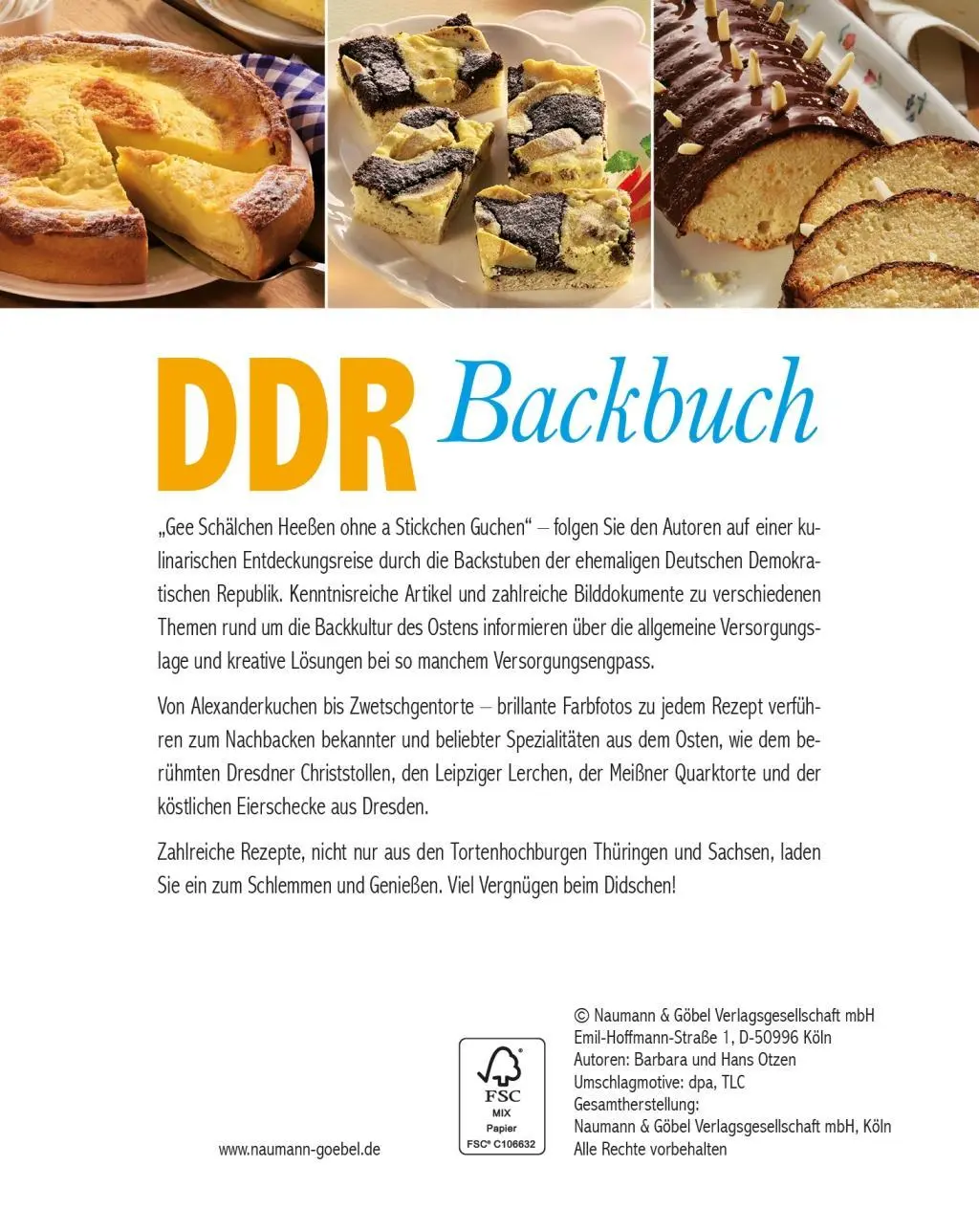 Bild: 9783625182511 | DDR Backbuch | Das Original | Buch | 224 S. | Deutsch | 2018 Bild: 9783625182511 | DDR Backbuch | Das Original | Buch | 224 S. | Deutsch | 2018