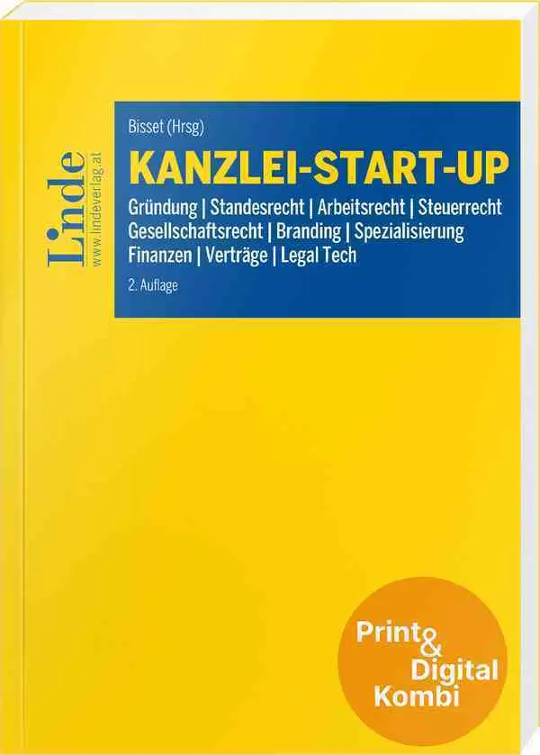 Cover: 9783707352511 | Kanzlei-Start-up (Kombi Print&amp;digital) | Katharina Bisset (u. a.)
