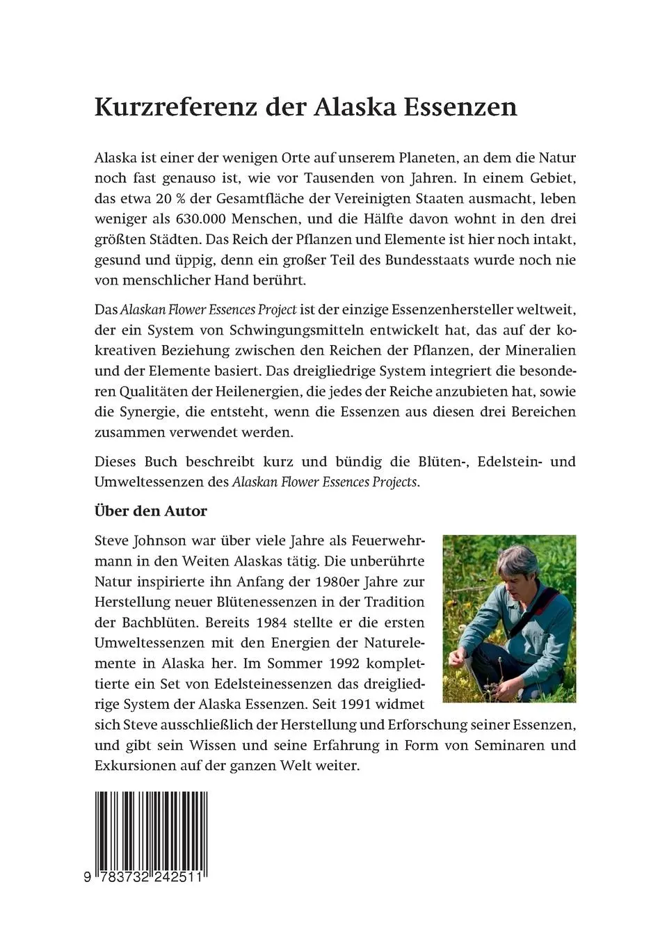 Rückseite: 9783732242511 | Kurzreferenz der Alaska Essenzen | Steve Johnson | Taschenbuch | 76 S.