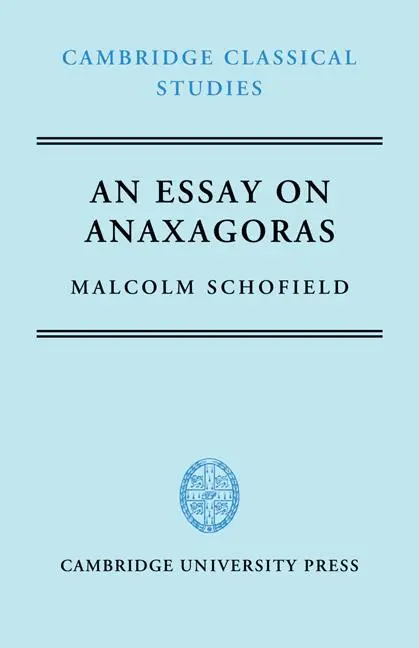 Cover: 9780521042611 | An Essay on Anaxagoras | Malcolm Schofield | Taschenbuch | Englisch