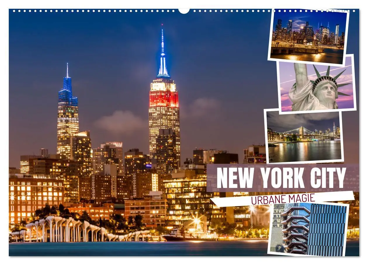 Cover: 9783457322611 | NEW YORK CITY Urbane Magie (Wandkalender 2026 DIN A2 quer),...
