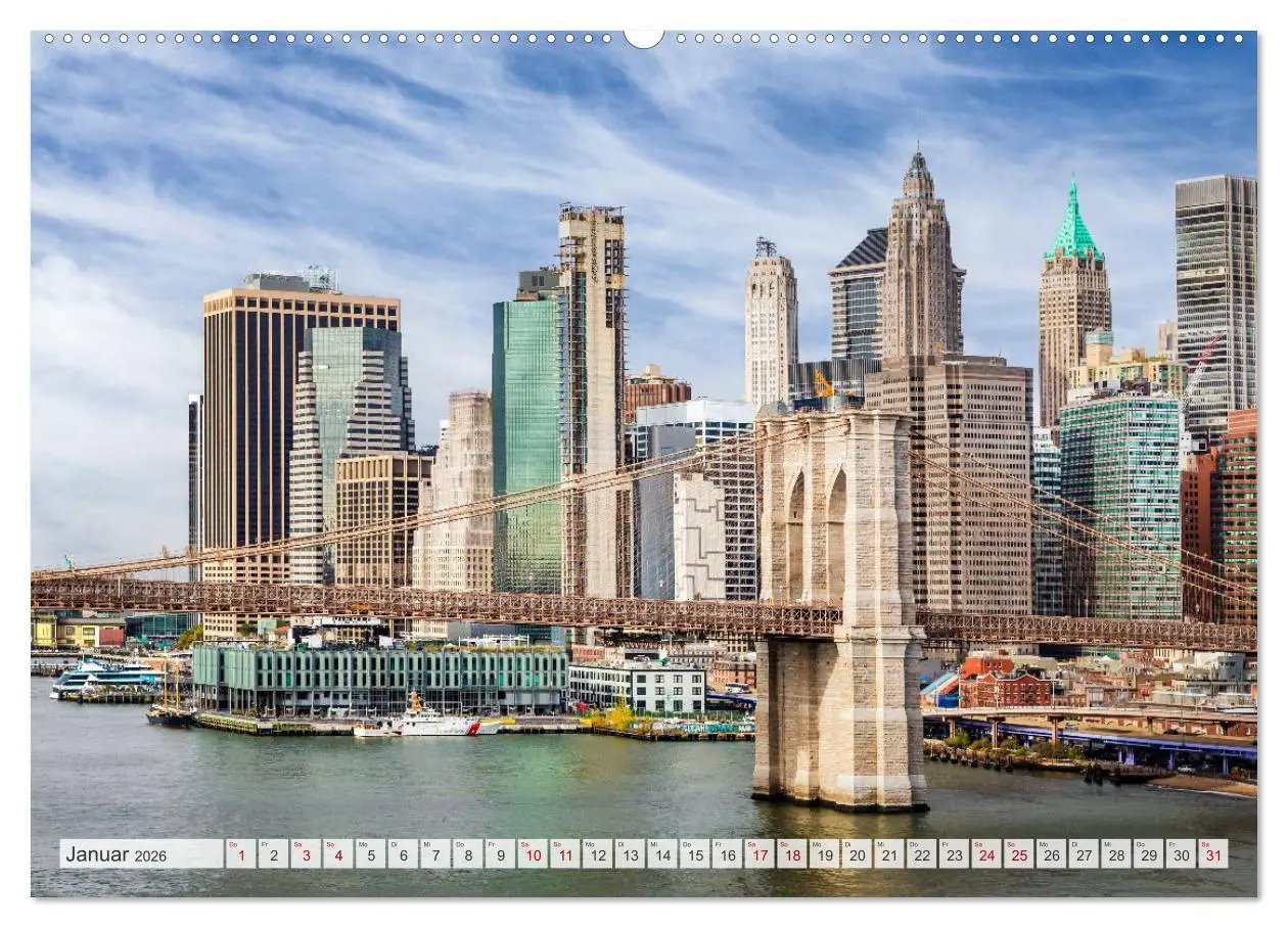 Bild: 9783457322611 | NEW YORK CITY Urbane Magie (Wandkalender 2026 DIN A2 quer),...