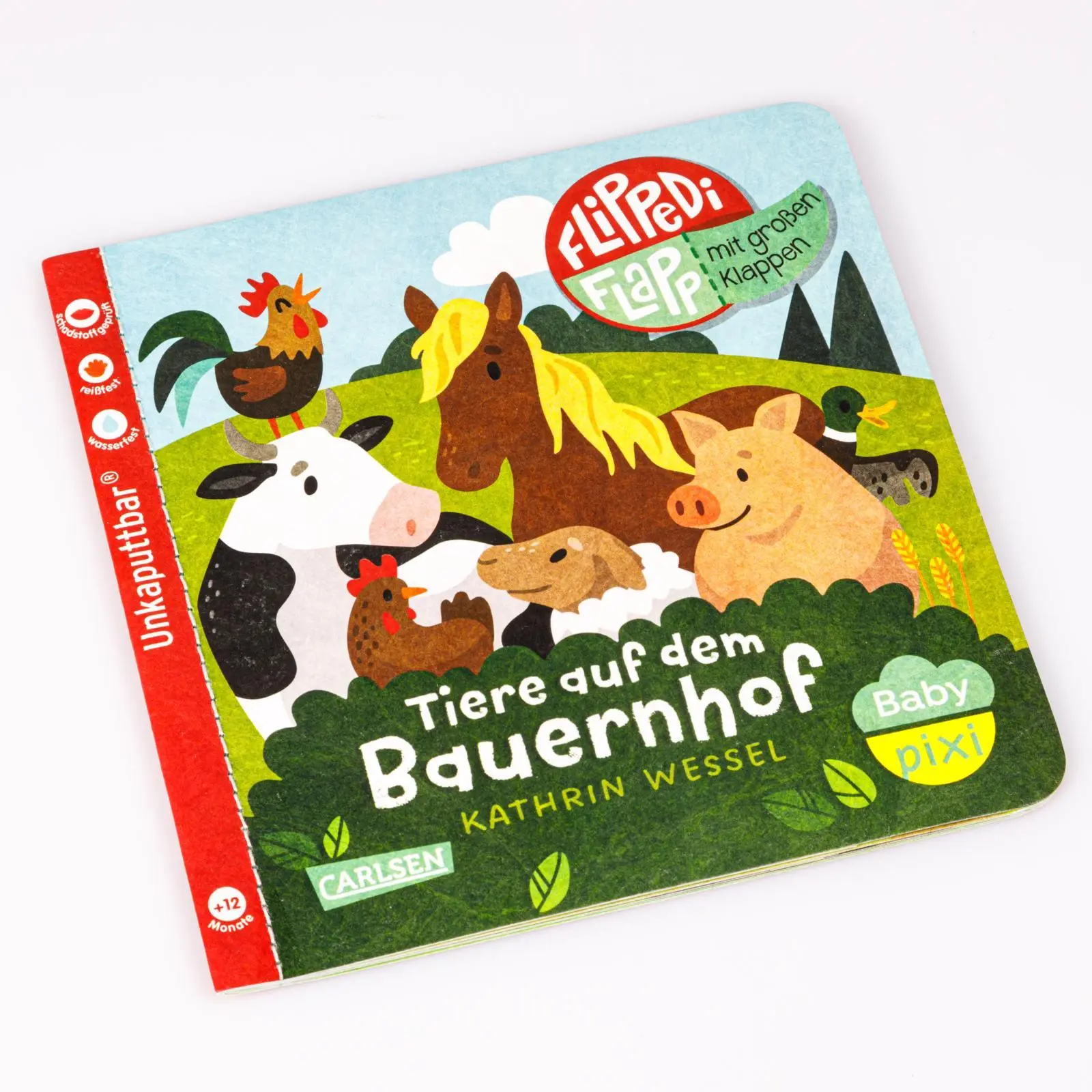 Bild: 9783551062611 | Baby Pixi (unkaputtbar) 141: Flippediflapp: Tiere auf dem Bauernhof