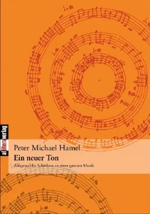 Cover: 9783865202611 | Ein neuer Ton | Ausgewählte Schriften zu einer ganzen Musik | Hamel