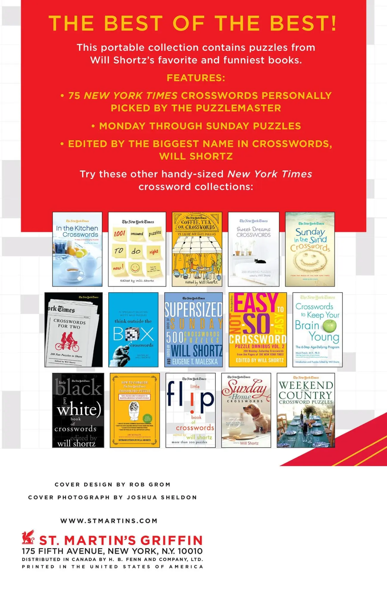 Rückseite: 9780312382711 | The New York Times The Puzzlemaster's Choice | Will Shortz | Buch