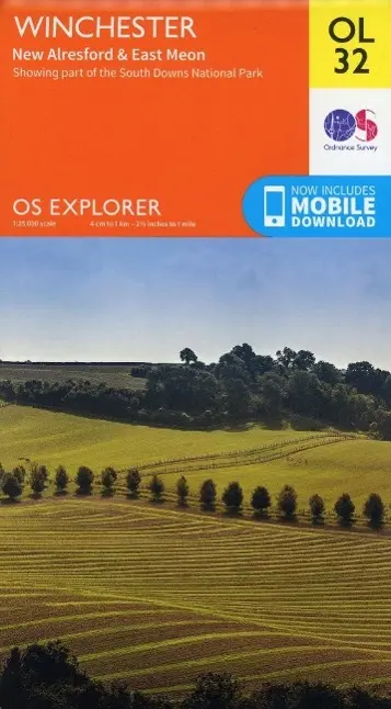 Cover: 9780319242711 | Winchester, New Alresford &amp; East Meon | Ordnance Survey | (Land-)Karte