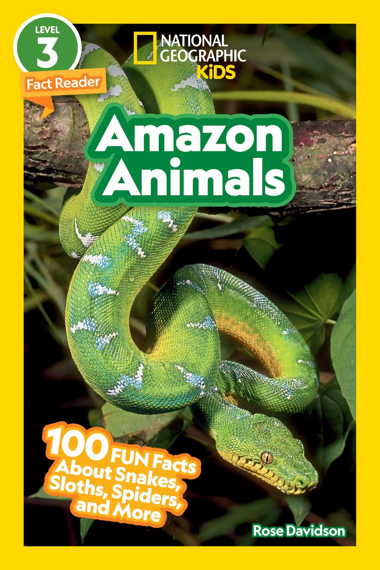 Cover: 9781426372711 | Amazon Animals (National Geographic Kids Readers, Level 3) | Davidson