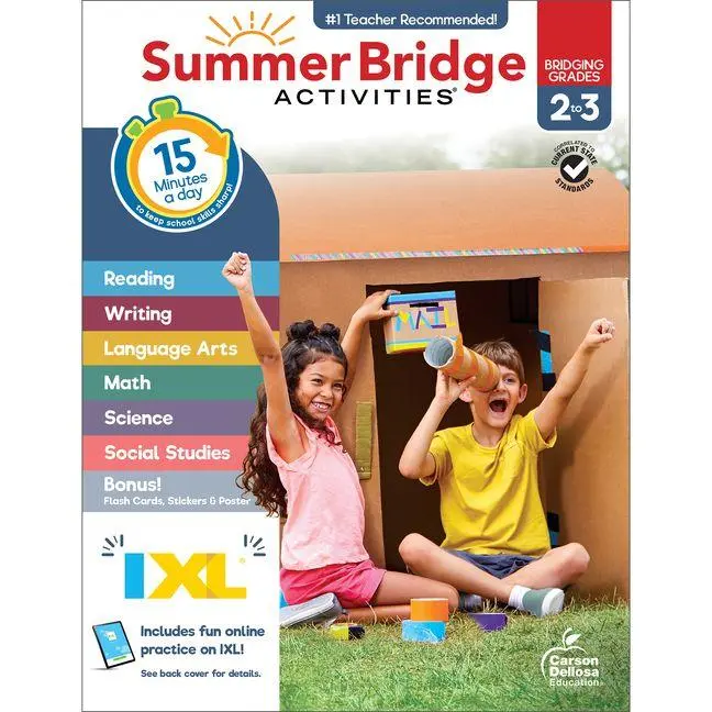 Cover: 9781483872711 | Summer Bridge Activities, Grades 2 - 3 | Carson Dellosa Education