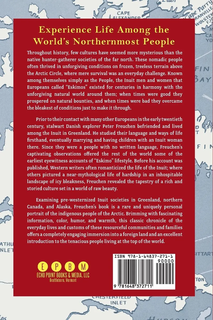Rückseite: 9781648372711 | Book of the Eskimos (A Fawcett Crest book) | Peter Freuchen | Buch