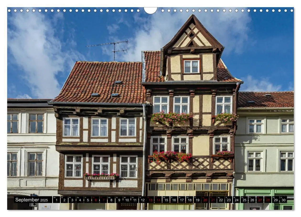 Bild: 9783435222711 | Fachwerkstadt Quedlinburg (Wandkalender 2025 DIN A3 quer), CALVENDO...