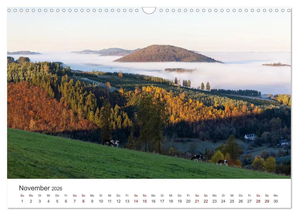Bild: 9783457312711 | Sauerland - hier muss man mal gewesen sein (Wandkalender 2026 DIN...