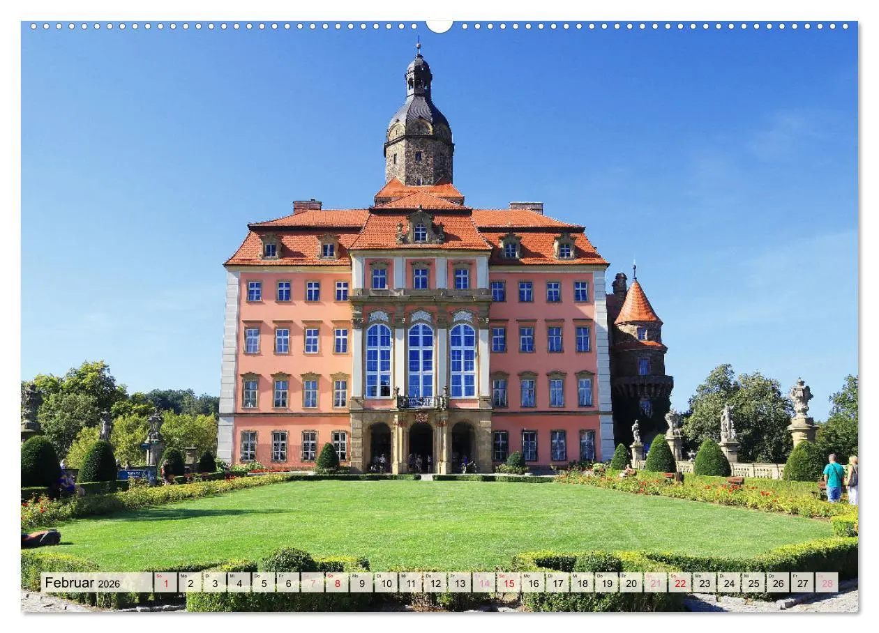Bild: 9783457482711 | Schloss Fürstenstein in Polen (Wandkalender 2026 DIN A2 quer),...