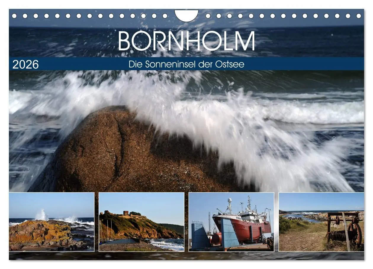 Cover: 9783457862711 | Bornholm - Sonneninsel der Ostsee (Wandkalender 2026 DIN A4 quer),...