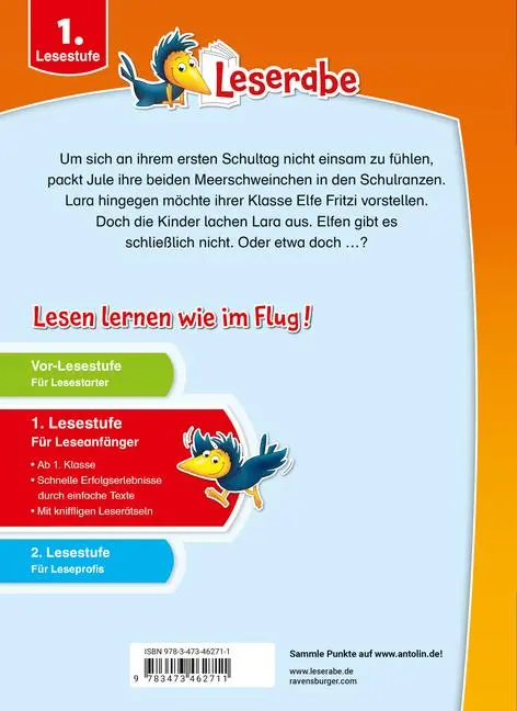 Bild: 9783473462711 | Leserabe - Sonderausgaben - Rabenstarke Schulgeschichten für Erstleser