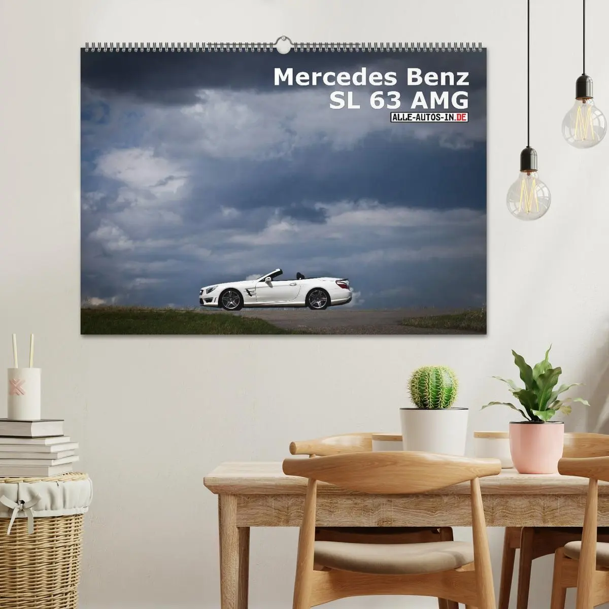 Bild: 9783516192711 | Mercedes-Benz SL 63 AMG (Wandkalender 2026 DIN A2 quer), CALVENDO...