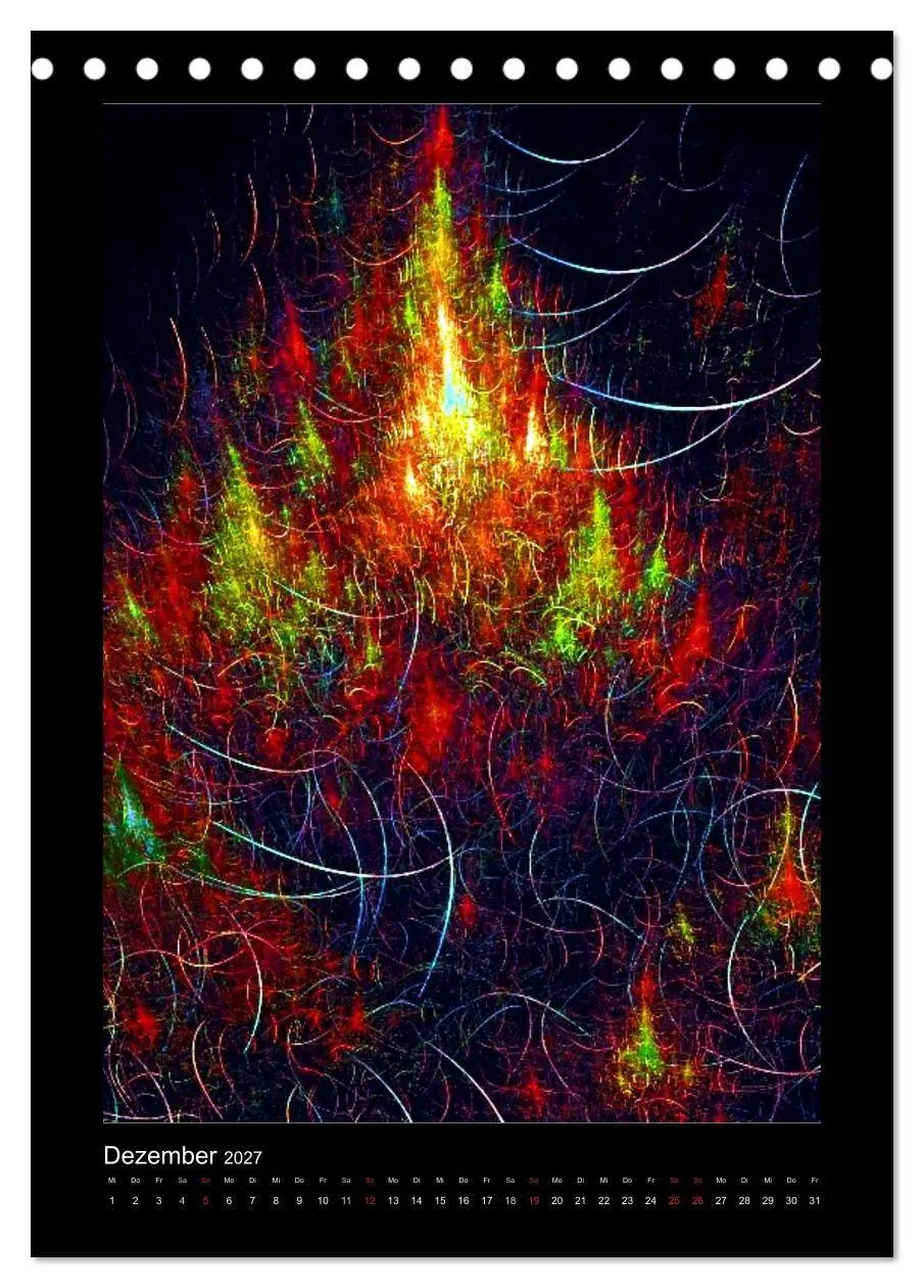Bild: 9783594242711 | Kunstkalender 2027 (Tischkalender 2027 DIN A5 hoch), CALVENDO...
