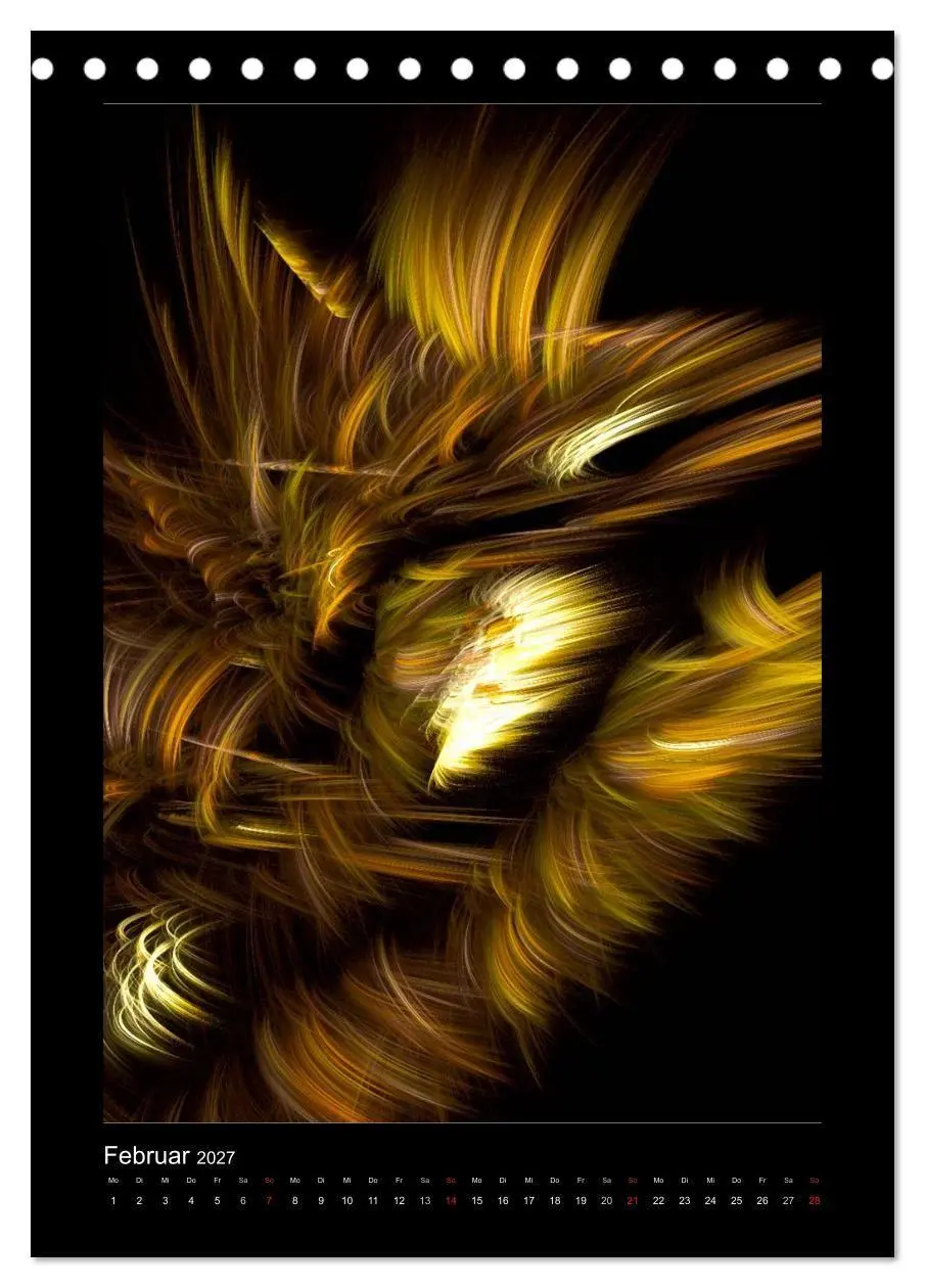 Bild: 9783594242711 | Kunstkalender 2027 (Tischkalender 2027 DIN A5 hoch), CALVENDO...