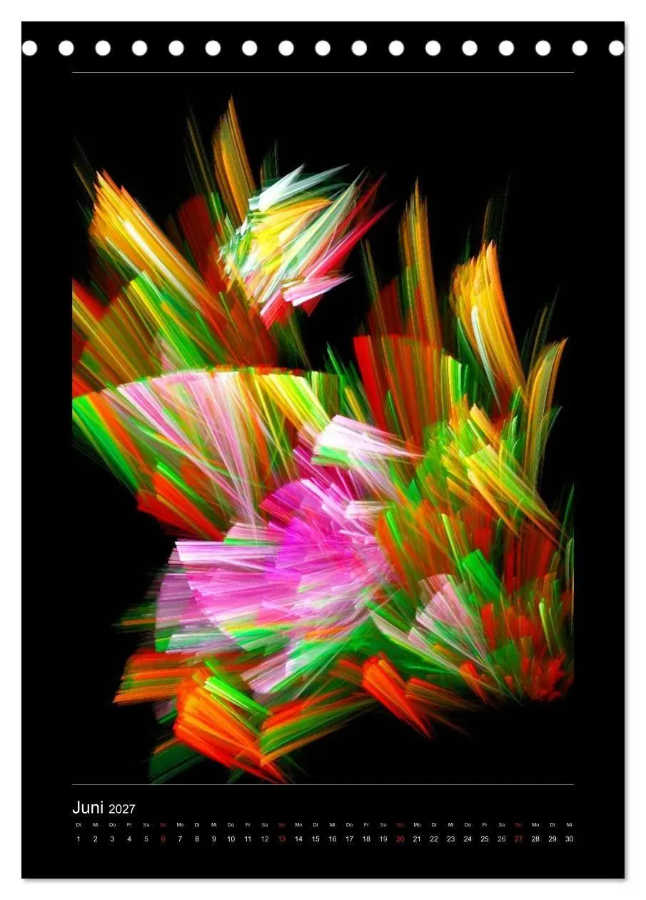 Bild: 9783594242711 | Kunstkalender 2027 (Tischkalender 2027 DIN A5 hoch), CALVENDO...