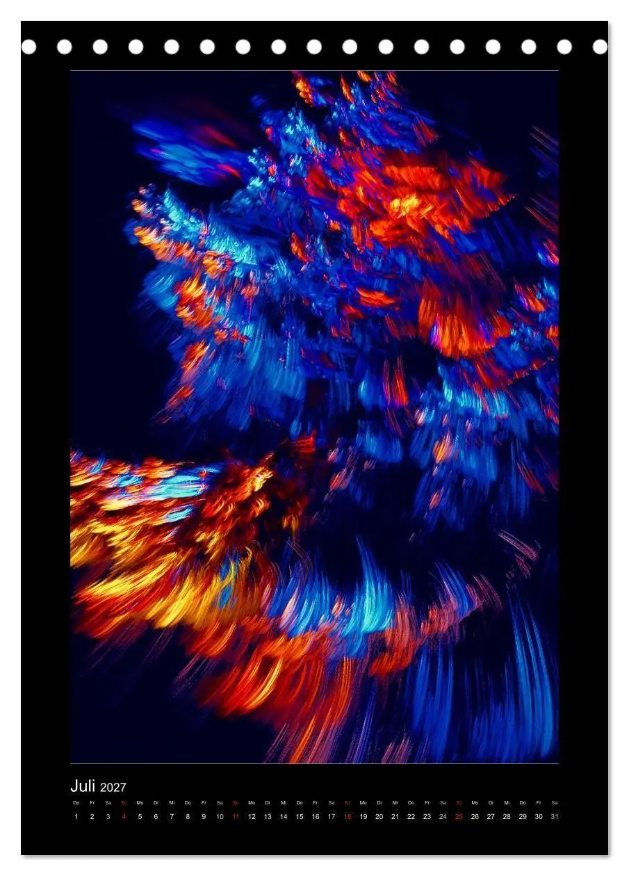 Bild: 9783594242711 | Kunstkalender 2027 (Tischkalender 2027 DIN A5 hoch), CALVENDO...