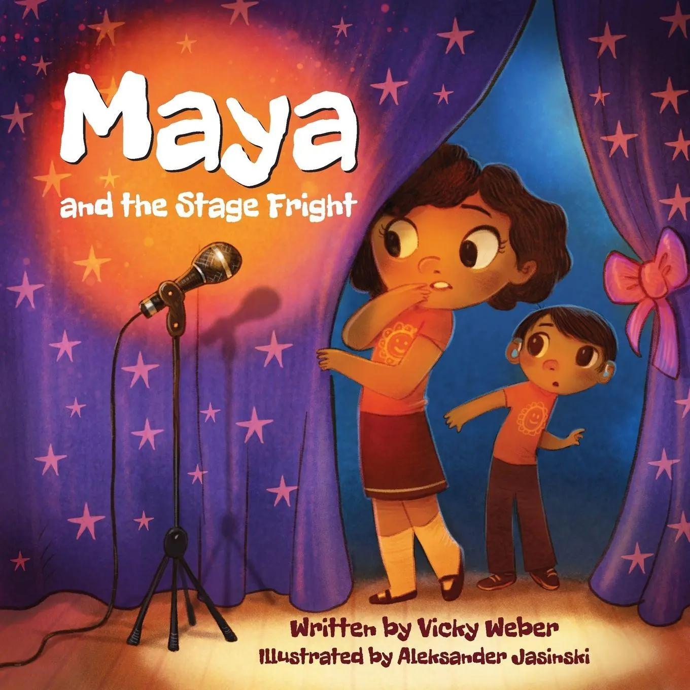 Cover: 9798985022711 | Maya and the Stage Fright | Vicky Weber | Taschenbuch | Englisch
