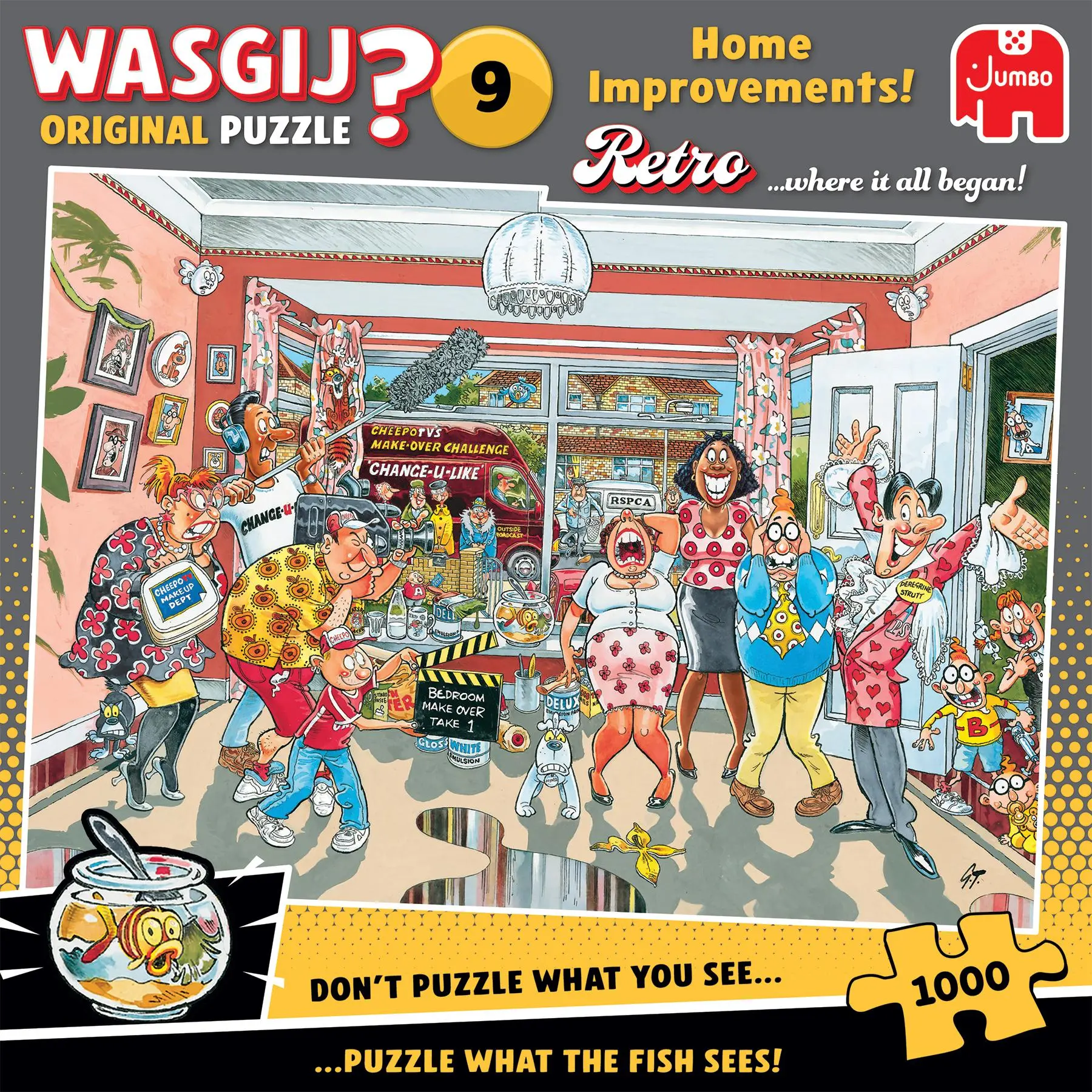 Cover: 8721017602811 | Wasgij Retro Original 9 - Reine Geschmackssache - Puzzle 1000 Teile