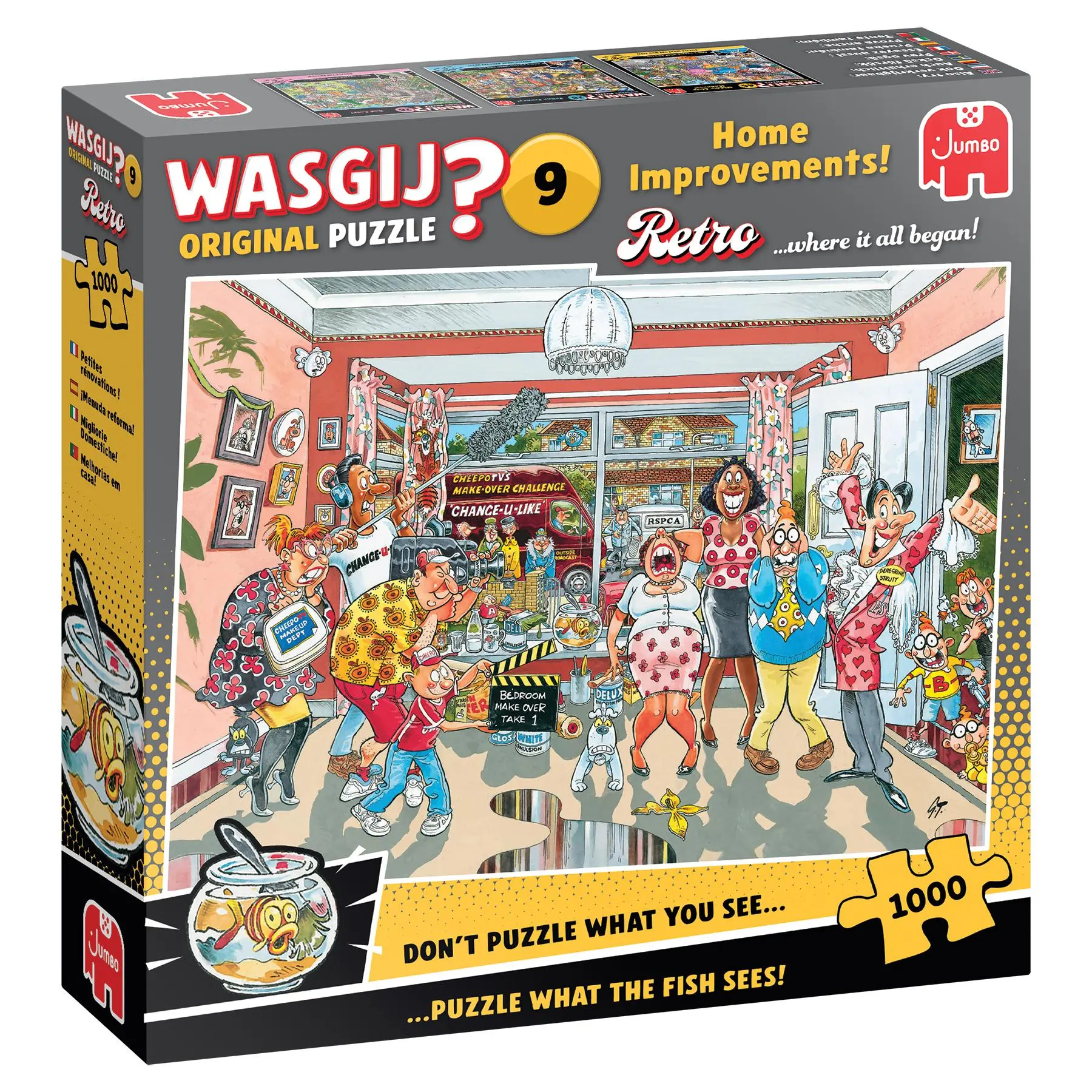 Bild: 8721017602811 | Wasgij Retro Original 9 - Reine Geschmackssache - Puzzle 1000 Teile