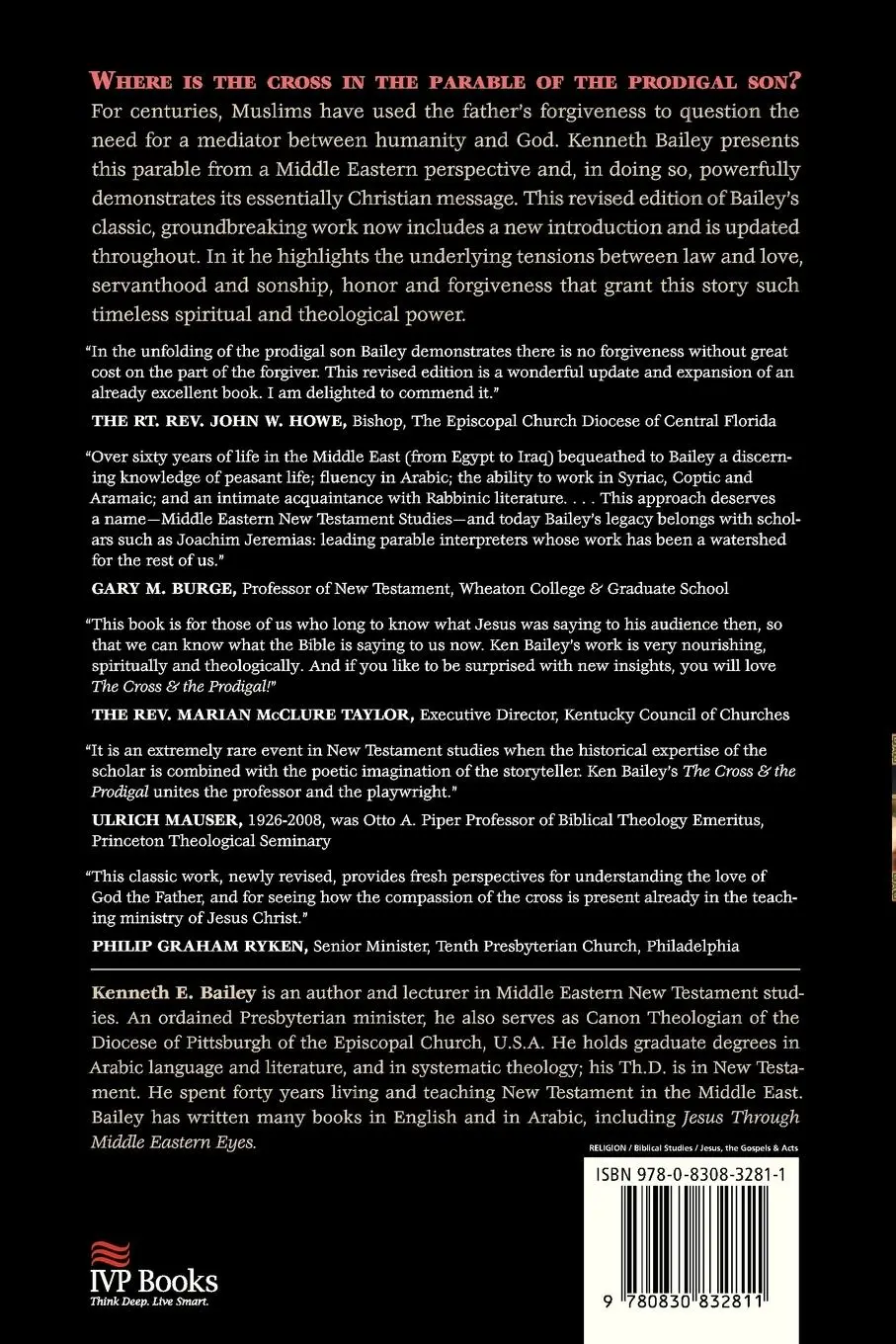 Rückseite: 9780830832811 | The Cross &amp; the Prodigal | Kenneth E. Bailey | Taschenbuch | Englisch