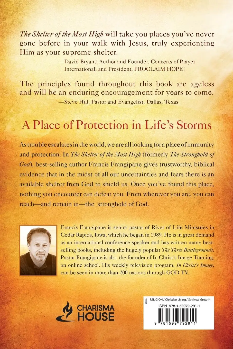 Rückseite: 9781599792811 | Shelter of the Most High | Francis Frangipane | Taschenbuch | Englisch