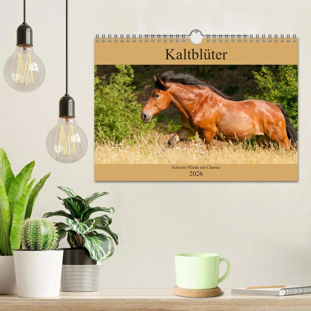 Bild: 9783457922811 | Kaltblüter - Schwere Pferde mit Charme (Wandkalender 2026 DIN A4...