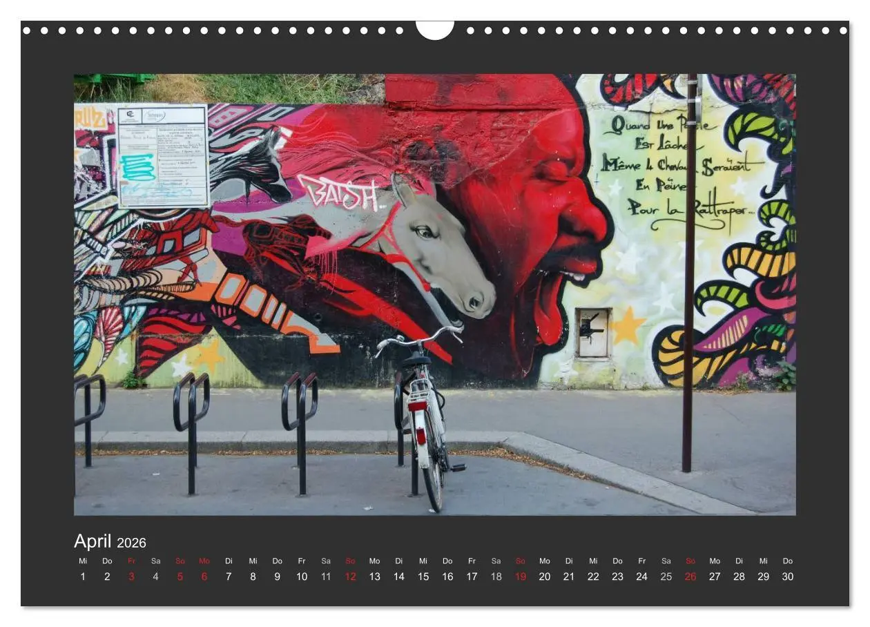 Bild: 9783516182811 | Paris, mon amour (Wandkalender 2026 DIN A3 quer), CALVENDO...