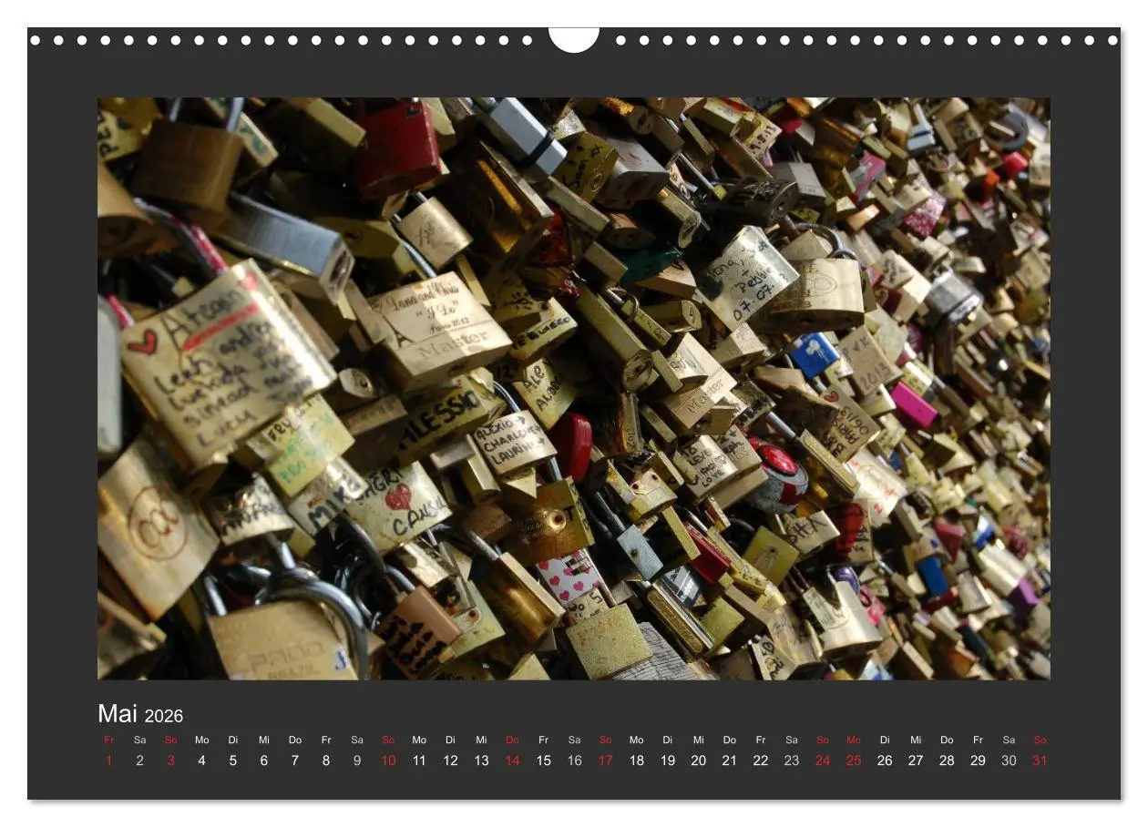 Bild: 9783516182811 | Paris, mon amour (Wandkalender 2026 DIN A3 quer), CALVENDO...