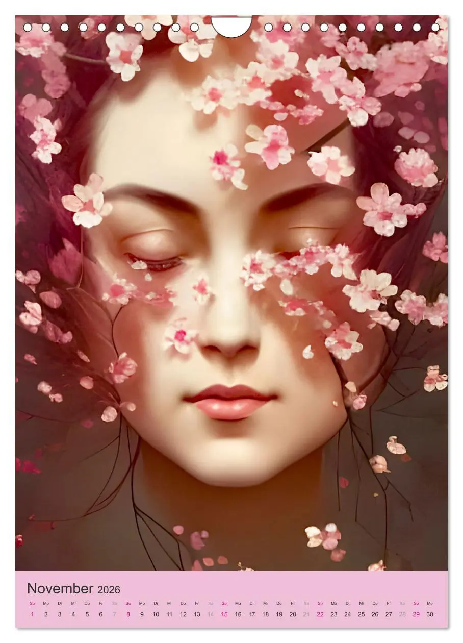 Bild: 9783516322811 | Japanische Kirschblüten - Portraits zum Träumen (Wandkalender 2026...