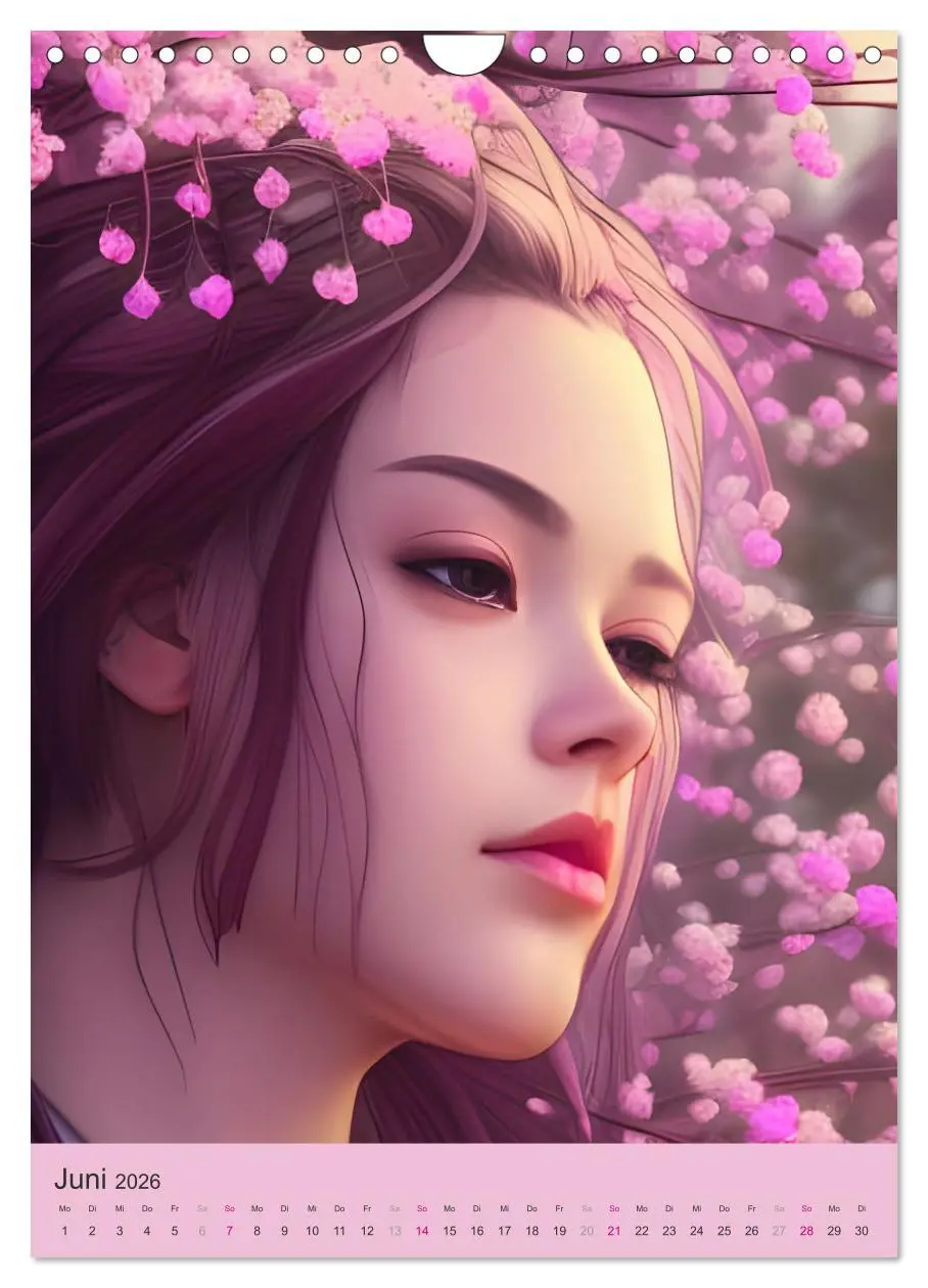 Bild: 9783516322811 | Japanische Kirschblüten - Portraits zum Träumen (Wandkalender 2026...