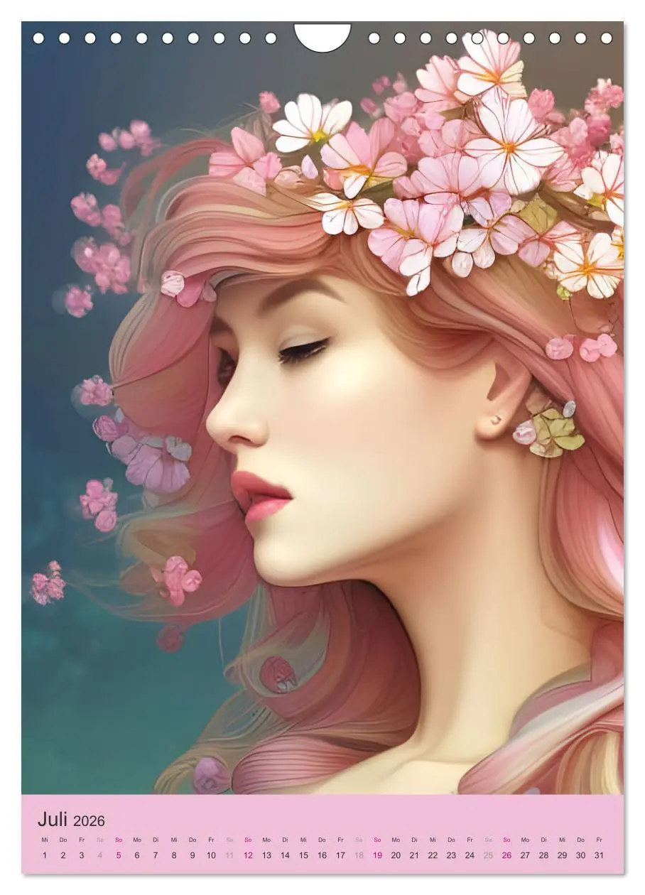 Bild: 9783516322811 | Japanische Kirschblüten - Portraits zum Träumen (Wandkalender 2026...