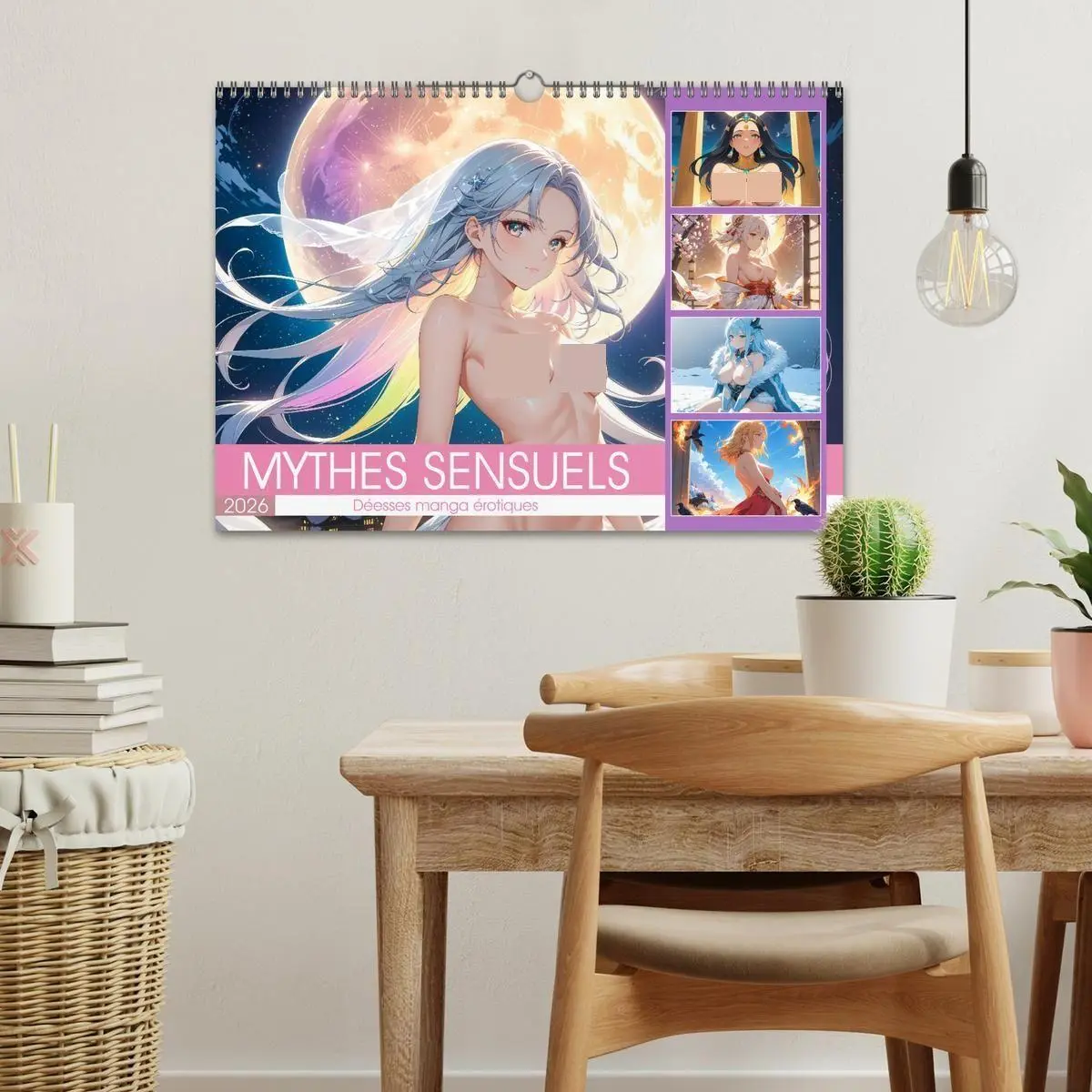 Bild: 9783516702811 | Mythes Sensuels - Déesses manga érotiques (Calendrier mural 2026...