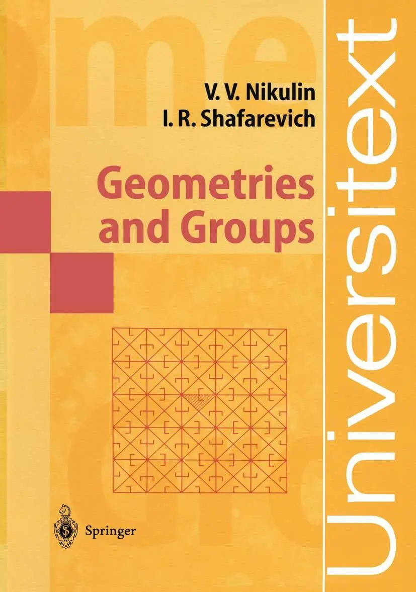 Cover: 9783540152811 | Geometries and Groups | Viacheslav V. Nikulin (u. a.) | Taschenbuch