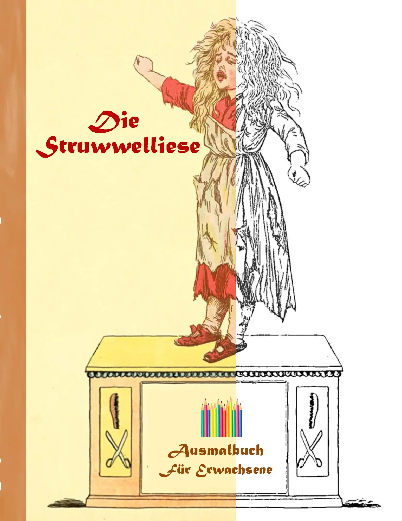 Cover: 9783743102811 | Die Struwwelliese (Ausmalbuch) | Luisa Rose | Taschenbuch | 40 S.